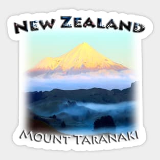 New Zealand - Mount Taranaki Sunrise Sticker